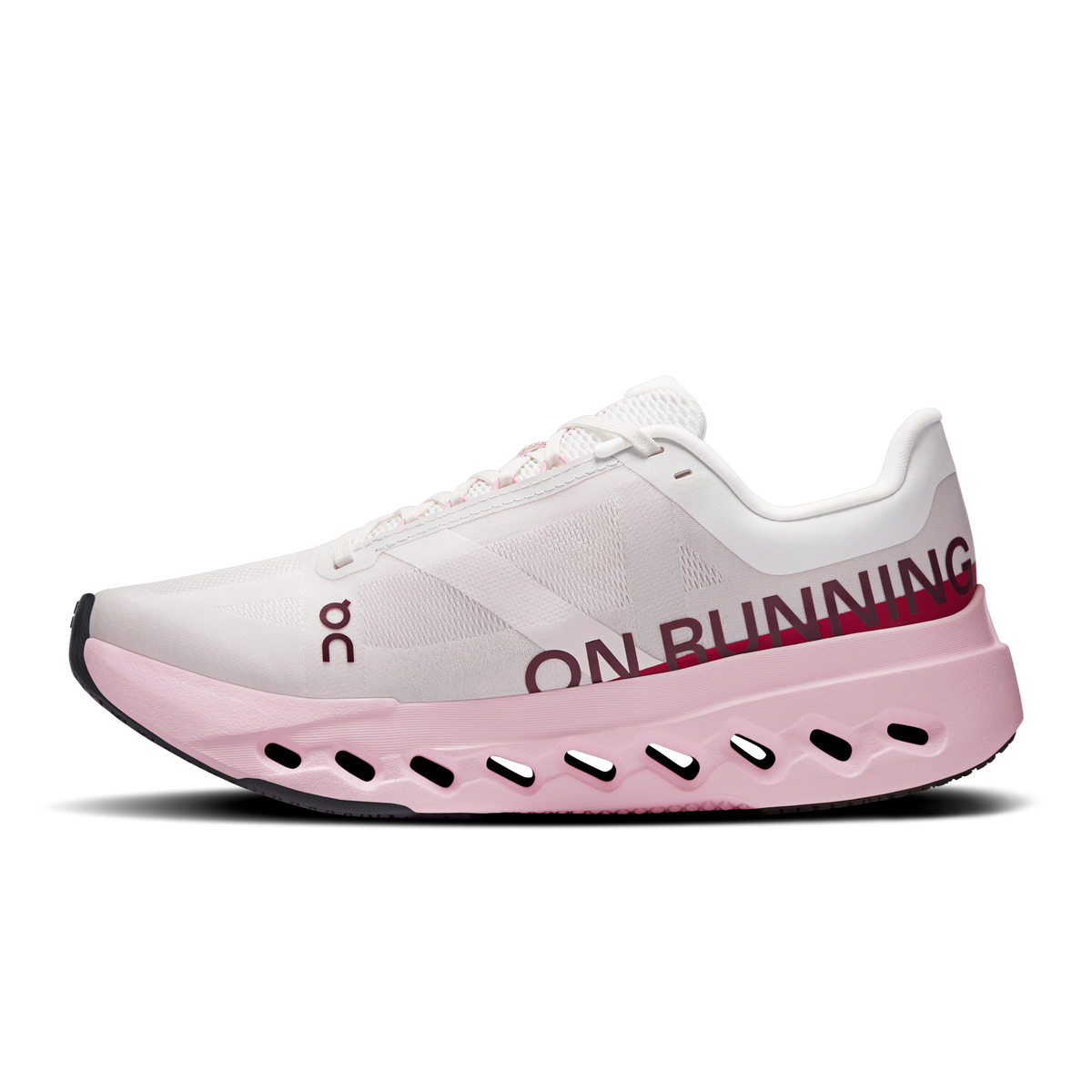 On Cloudsurfer Next Women product view 4 — Peony | Ivory