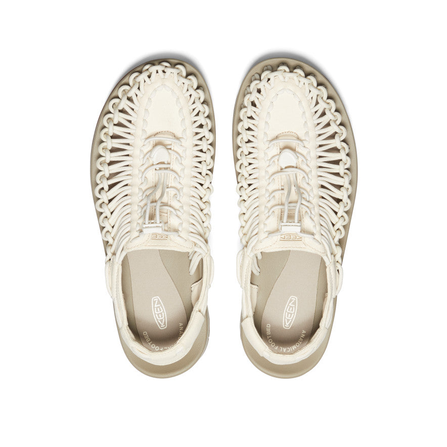 KEEN UNEEK Sneaker Men product view 4 — White Cap/Cornstalk