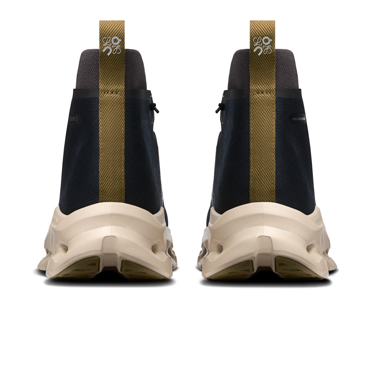 On Cloudtilt Hi LOEWE Men product view 5 — Black | Oatmeal | Olive