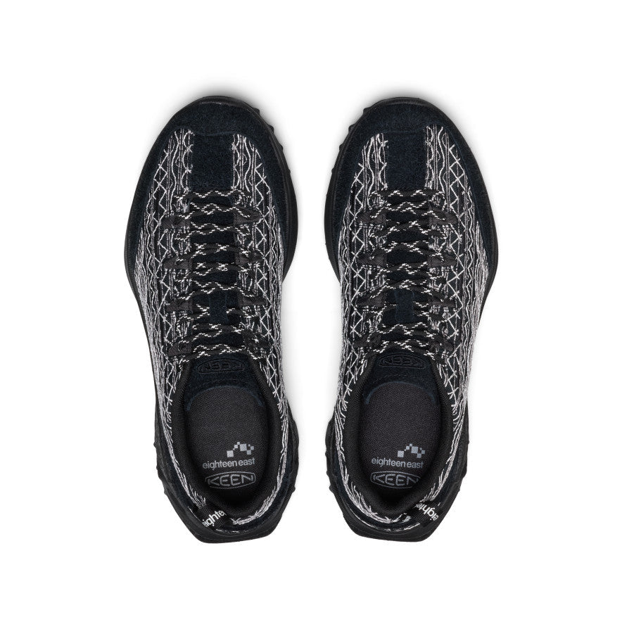 KEEN Jasper Zionic 18 East Sneaker Men product view 5 — Black/Black