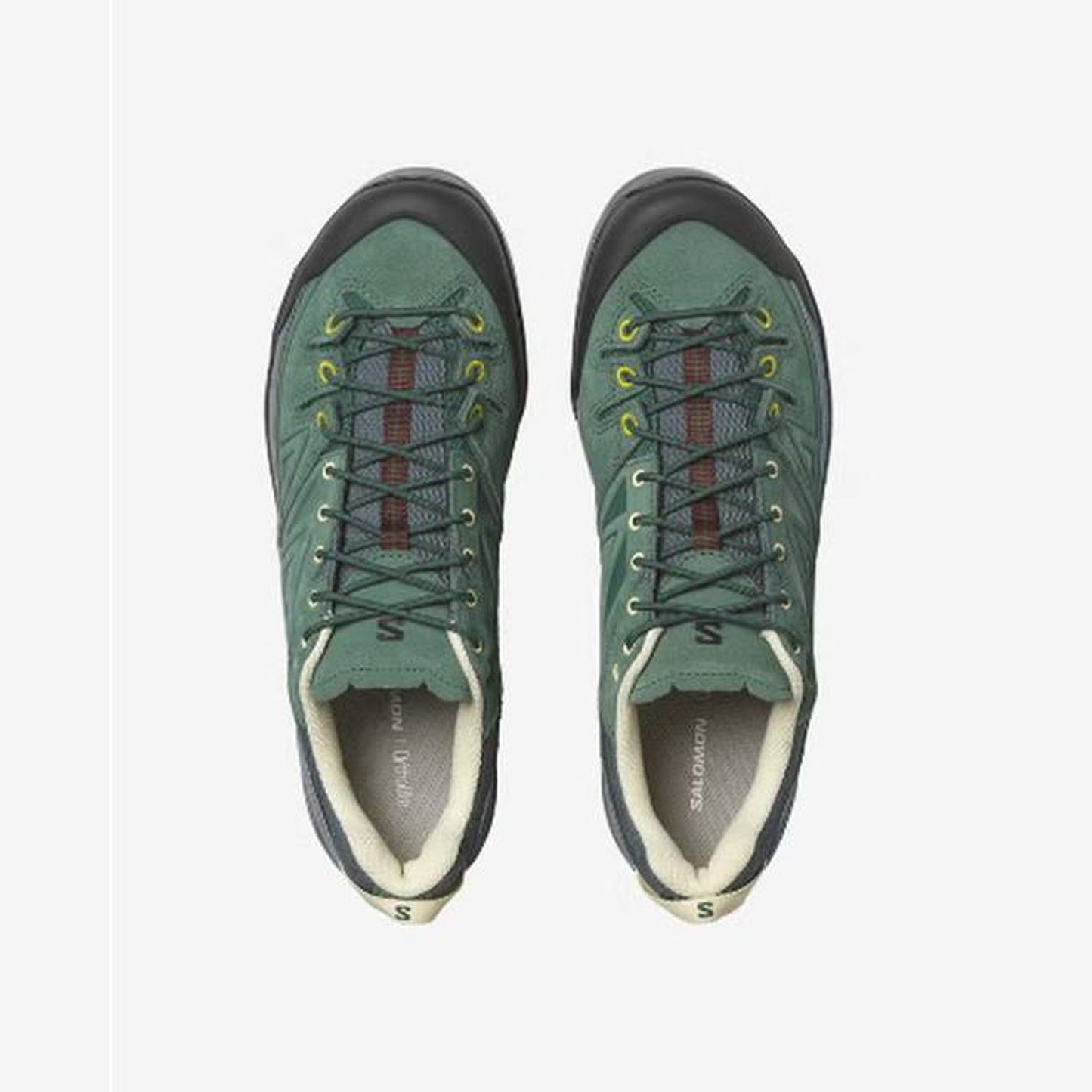 Salomon X-ALP Leather - top or pair view - Navy