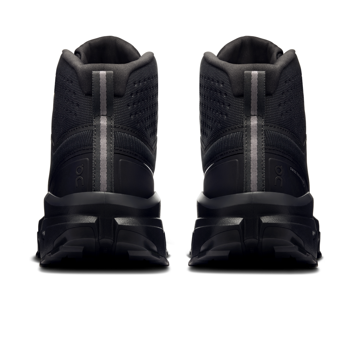 On Cloudrock Mid Waterproof Men product view 5 — Black | Black