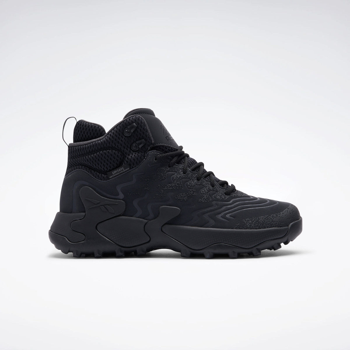 Reebok Kitari DMX Men's Shoes product view 1 — Black/Washed Black/Grey