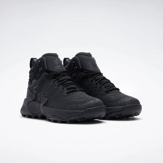 Reebok Kitari DMX Men's Shoes product view 2 — Black/Washed Black/Grey
