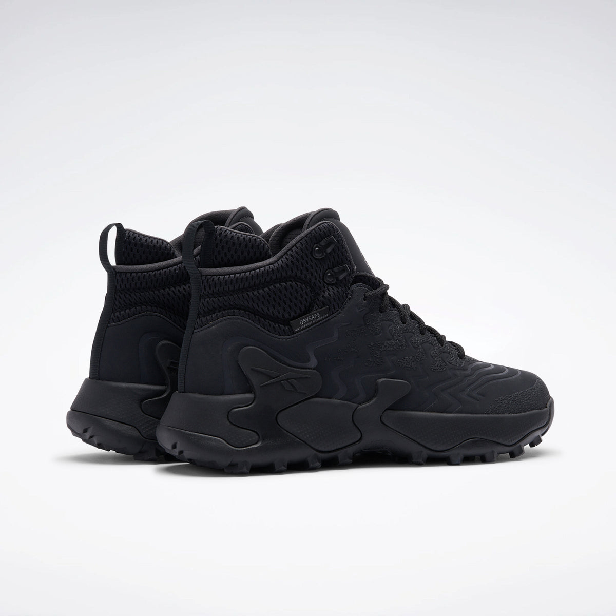 Reebok Kitari DMX Men's Shoes product view 4 — Black/Washed Black/Grey