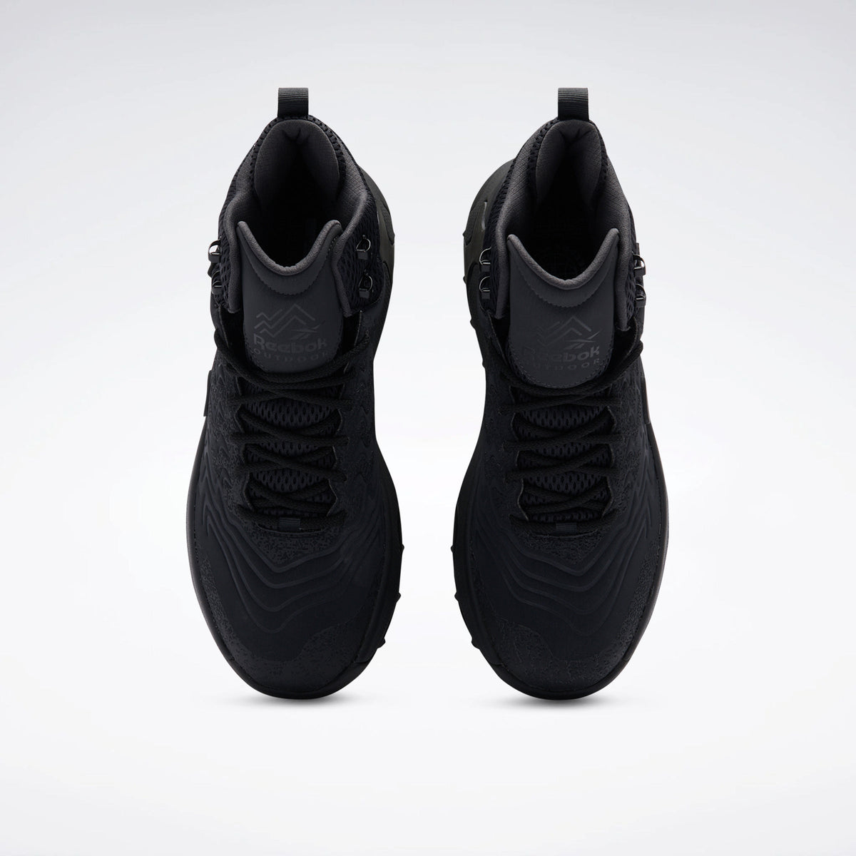 Reebok Kitari DMX Men's Shoes product view 3 — Black/Washed Black/Grey