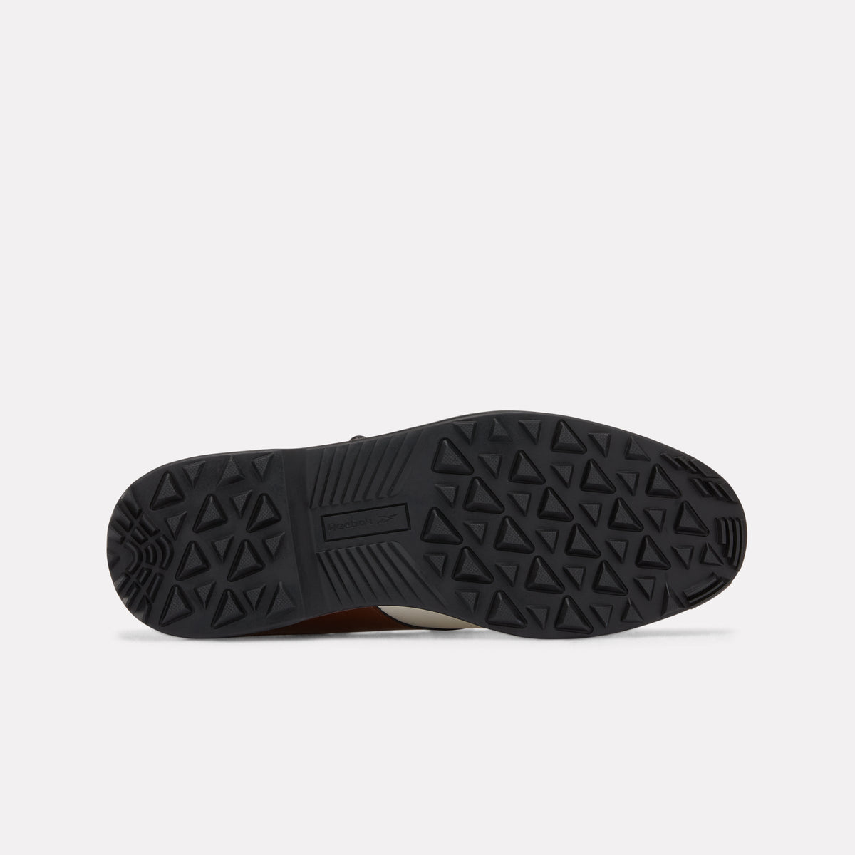 Reebok OG Pump Golf Shoes product view 4 — Chalk/Unearthed Brown/Black