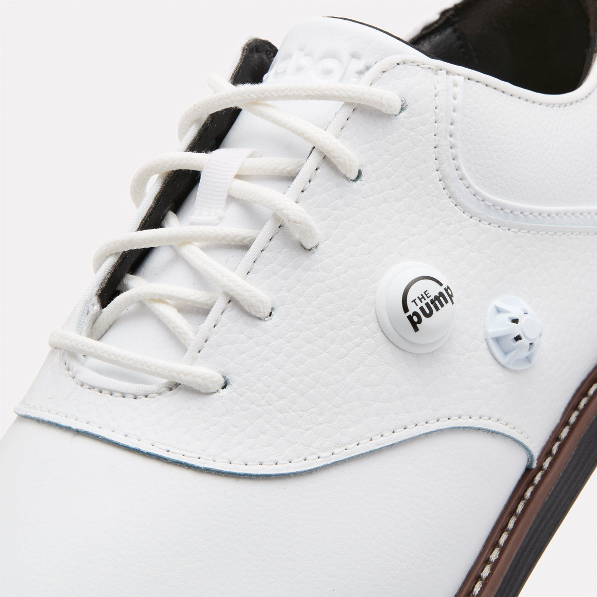 Reebok OG Pump Golf Shoes product view 5 — White/White/White