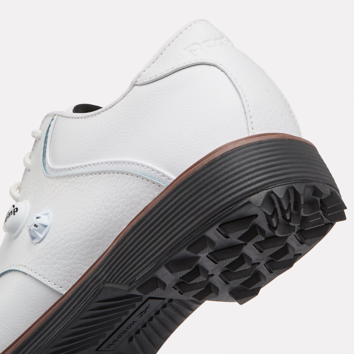 Reebok OG Pump Golf Shoes product view 6 — White/White/White