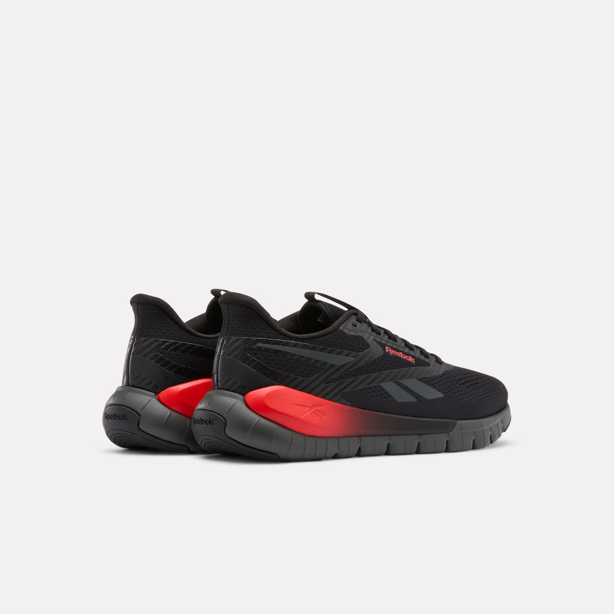 Reebok Flex Training Shoes product view 4 — Black/Grey6/Sport Red