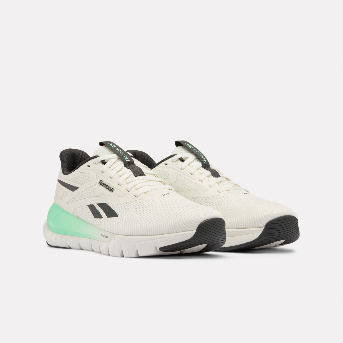 Reebok Flex Training Shoes product view 2 — Chalk/Grey6/Atomic Aqua