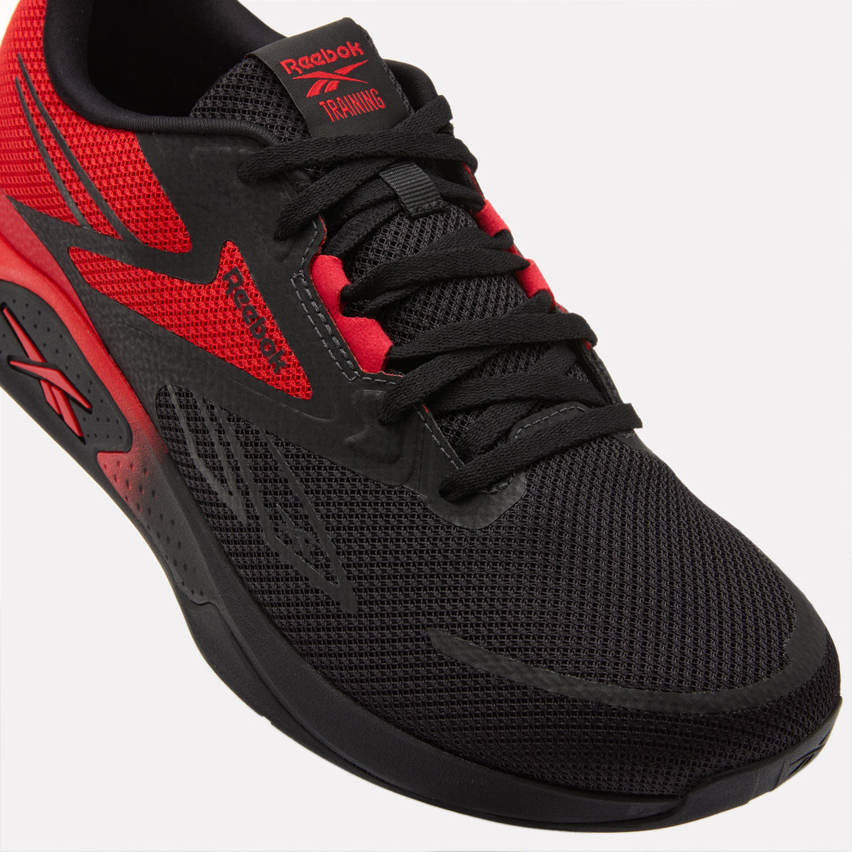 Reebok NanoFlex TR 3 Men's Training Shoes product view 6 — Black/Sport Red