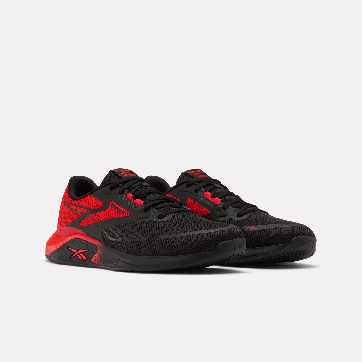 Reebok NanoFlex TR 3 Men's Training Shoes product view 2 — Black/Sport Red