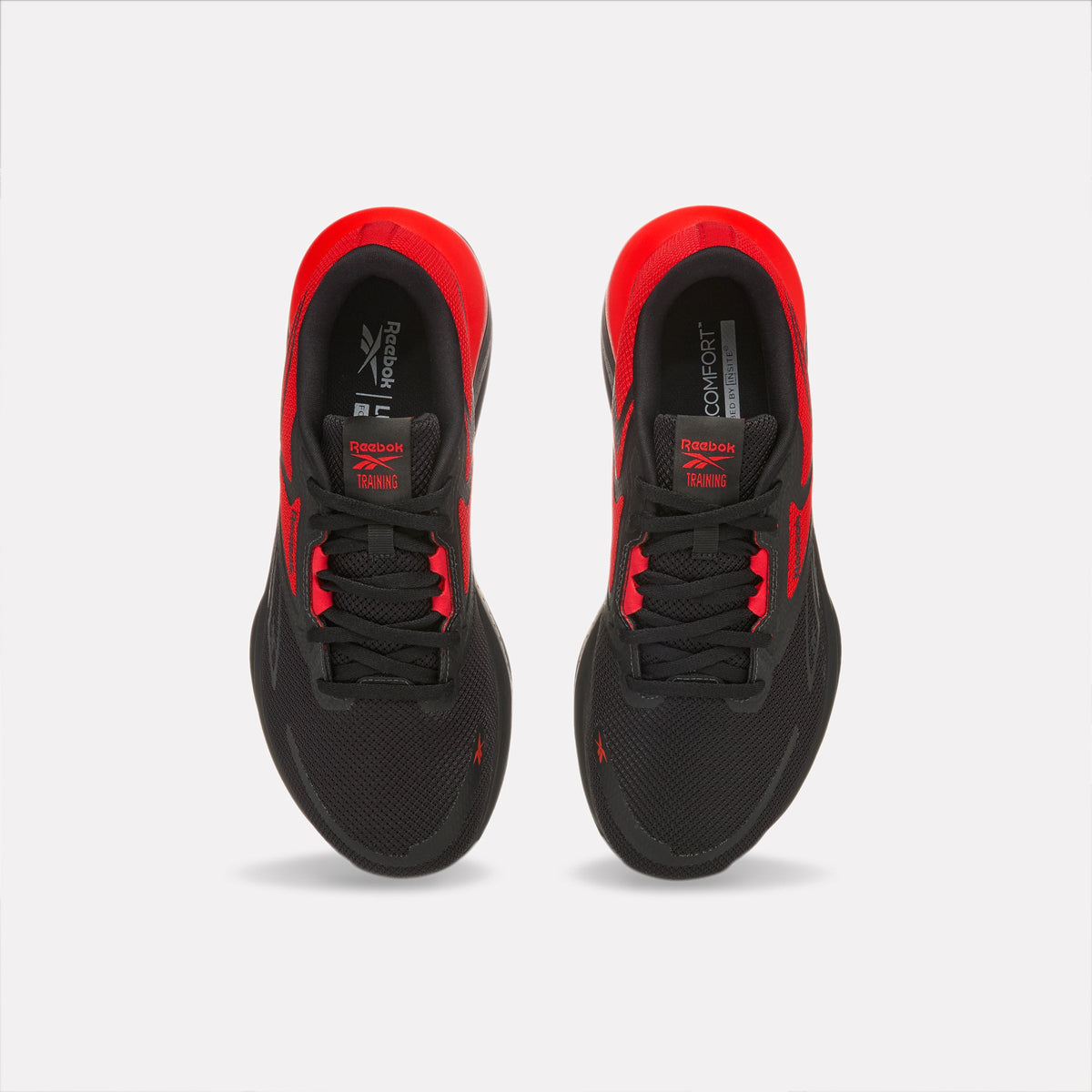 Reebok NanoFlex TR 3 Men's Training Shoes product view 3 — Black/Sport Red