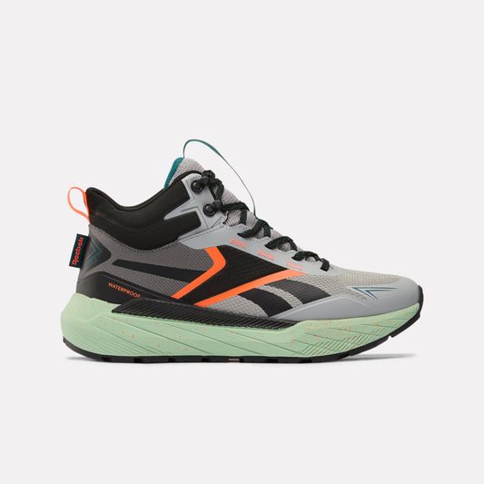Reebok Base Trail Mid Men's Shoes product view 1 — Grey 2/Black/Orange Flare