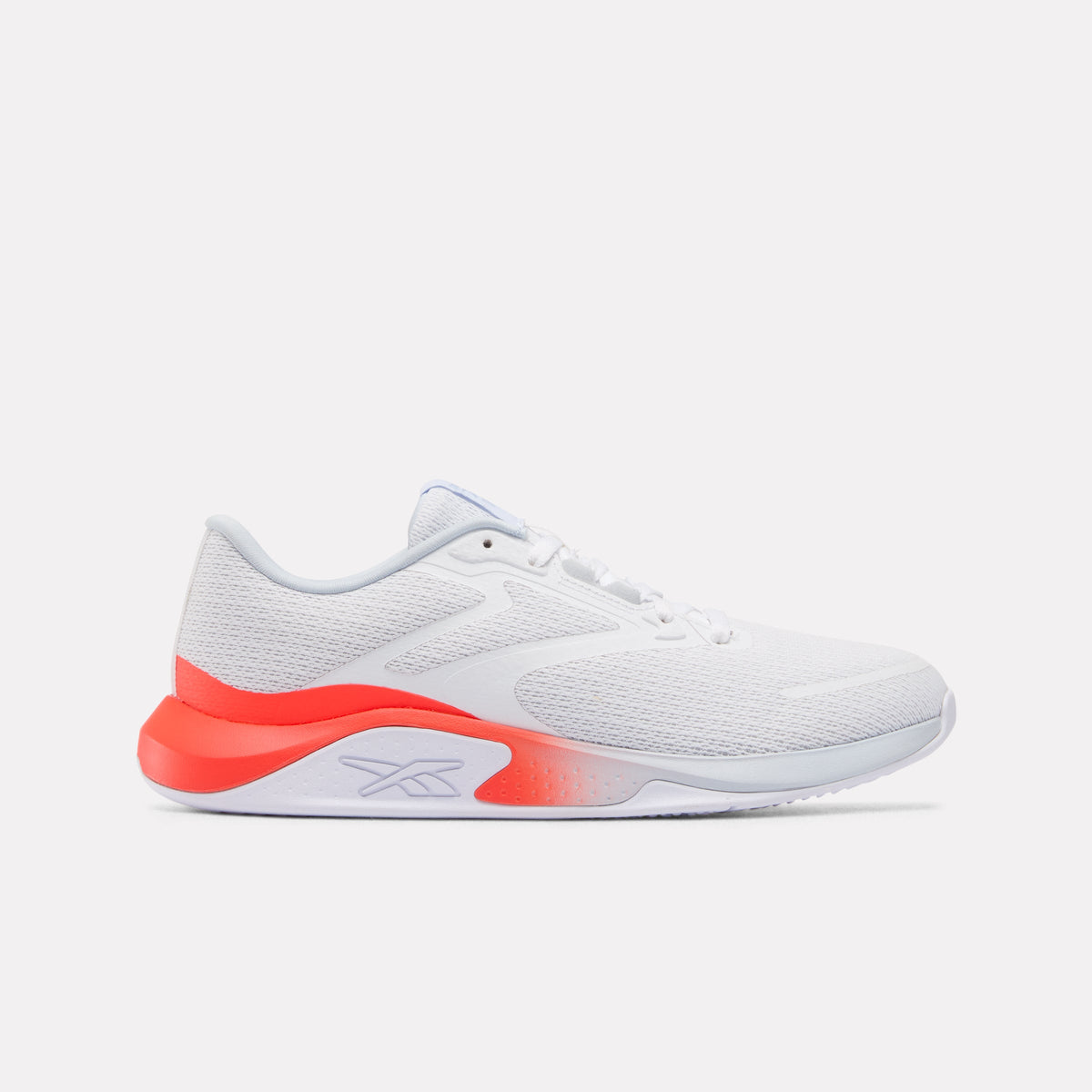 Reebok NanoFlex TR 3 Women's Training Shoes product view 1 — FTW WHITE/TRANQUIL BLUE/NEON CHERRY