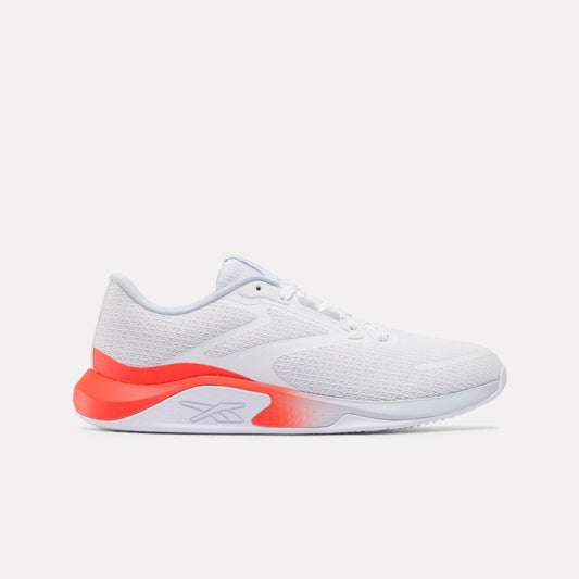 Reebok NanoFlex TR 3 Women's Training Shoes product view 1 — FTW WHITE/TRANQUIL BLUE/NEON CHERRY