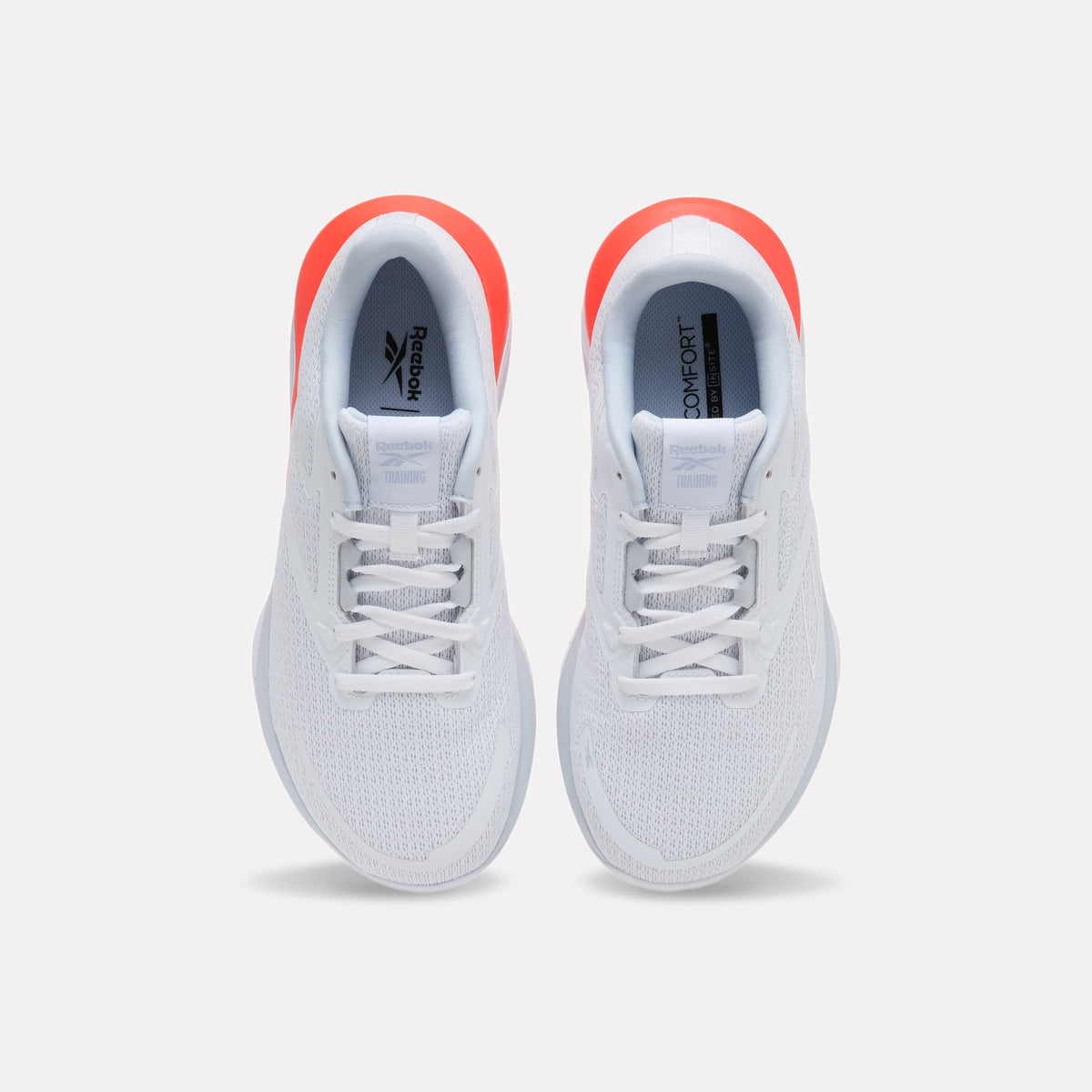 Reebok NanoFlex TR 3 Women's Training Shoes product view 3 — FTW WHITE/TRANQUIL BLUE/NEON CHERRY