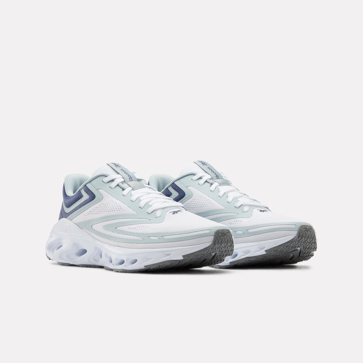 Reebok Fuel Flex Run Running Shoes product view 2 — WHITE/WHITE/LEGACY BLUE