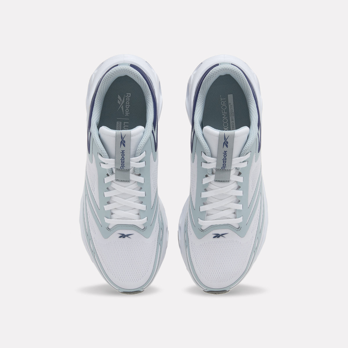 Reebok Fuel Flex Run Running Shoes product view 3 — WHITE/WHITE/LEGACY BLUE