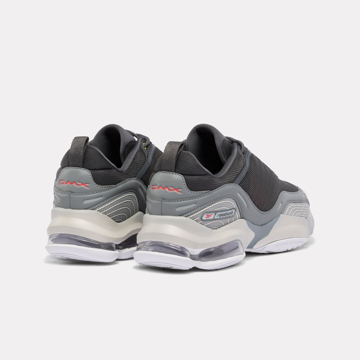 Reebok DMX Series 3000 Sneakers product view 4 — ALMOST BLACK/VECTOR RED/GREY 4