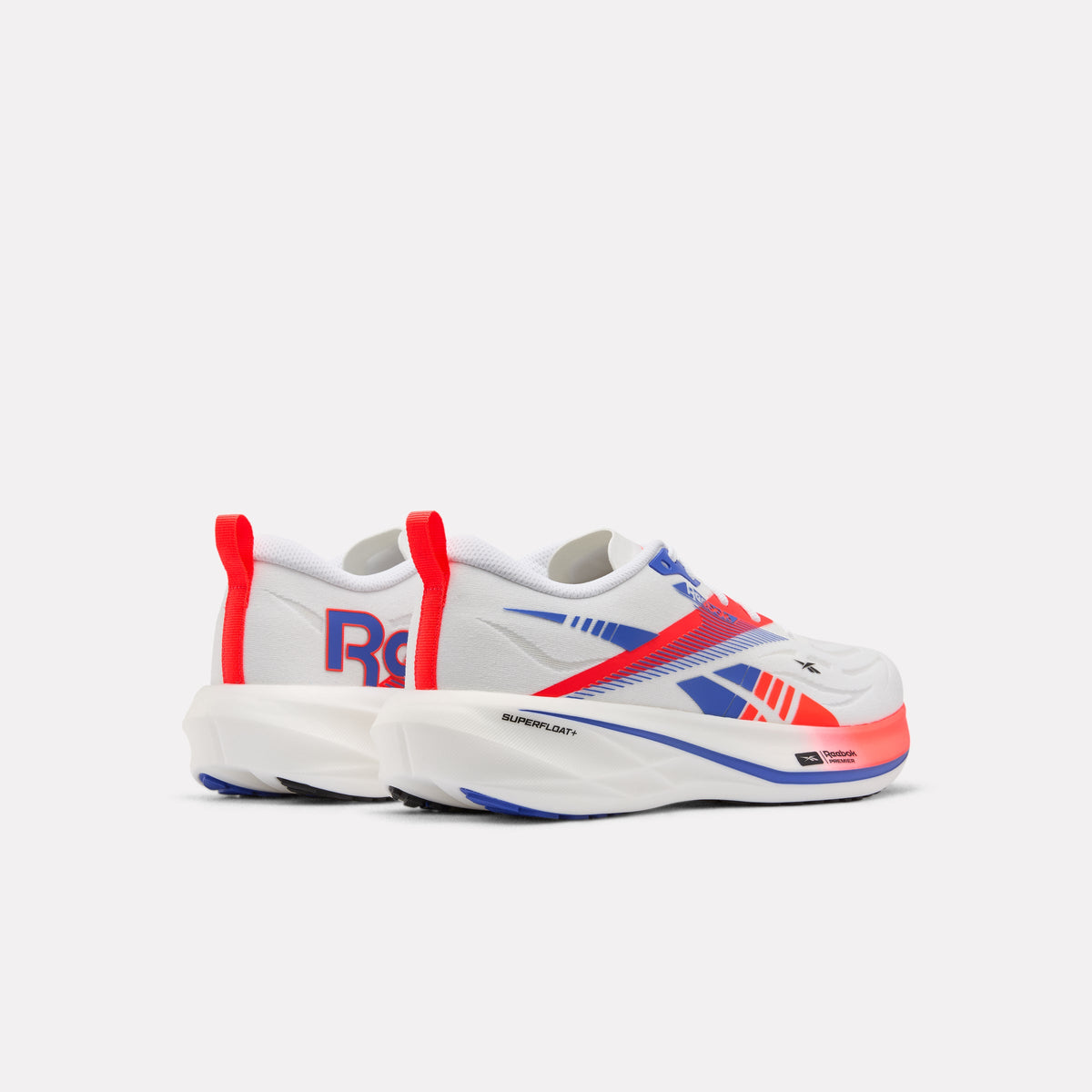 Reebok Float Premier Running Shoes product view 4 — WHITE/RED/BLUE