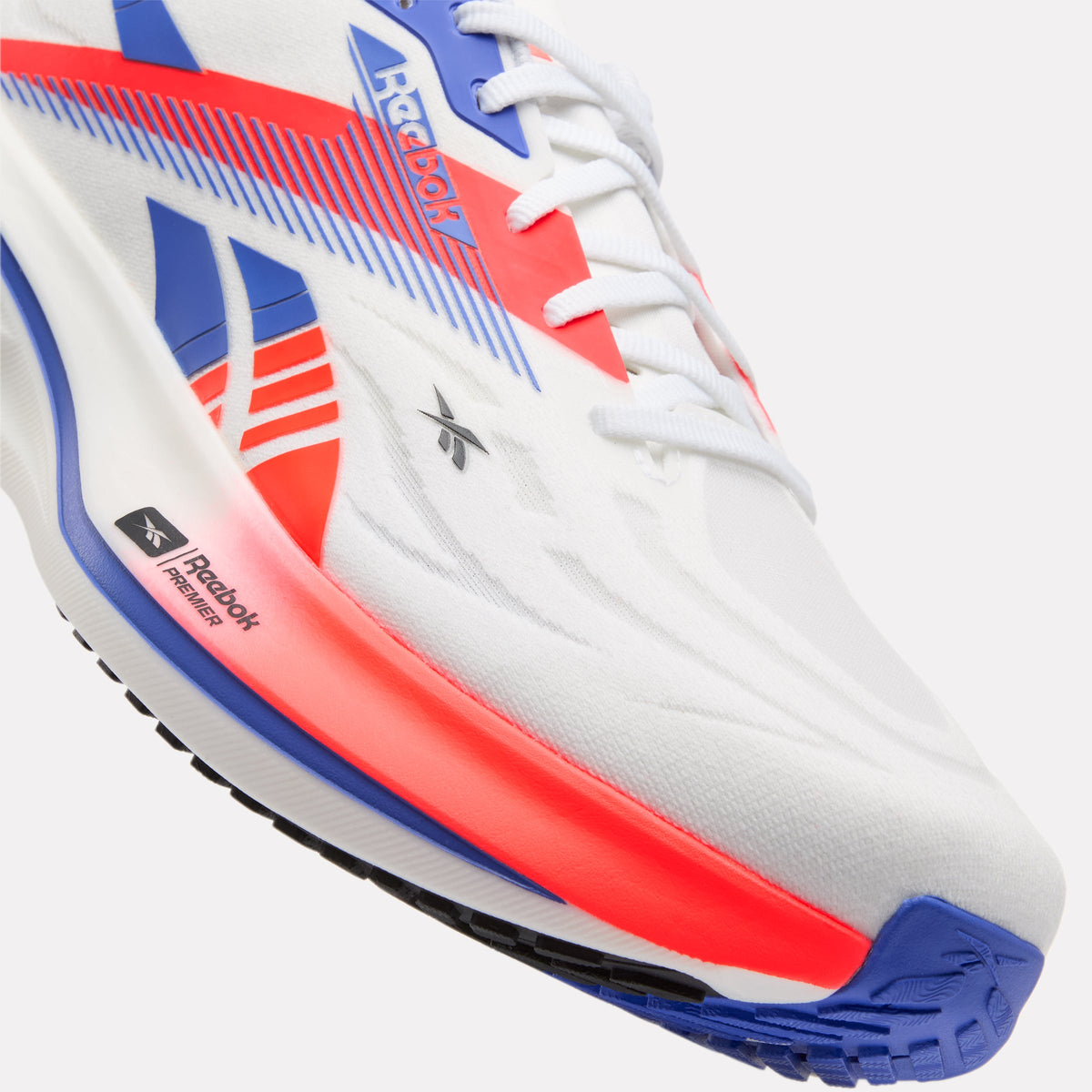 Reebok Float Premier Running Shoes product view 6 — WHITE/RED/BLUE