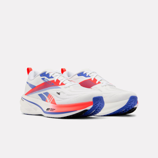 Reebok Float Premier Running Shoes product view 2 — WHITE/RED/BLUE