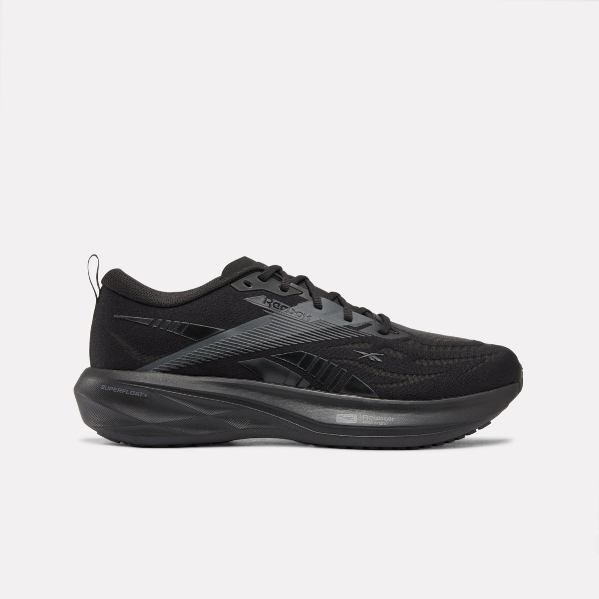 Reebok Float Premier Running Shoes product view 1 — BLACK/BLACK/BLACK