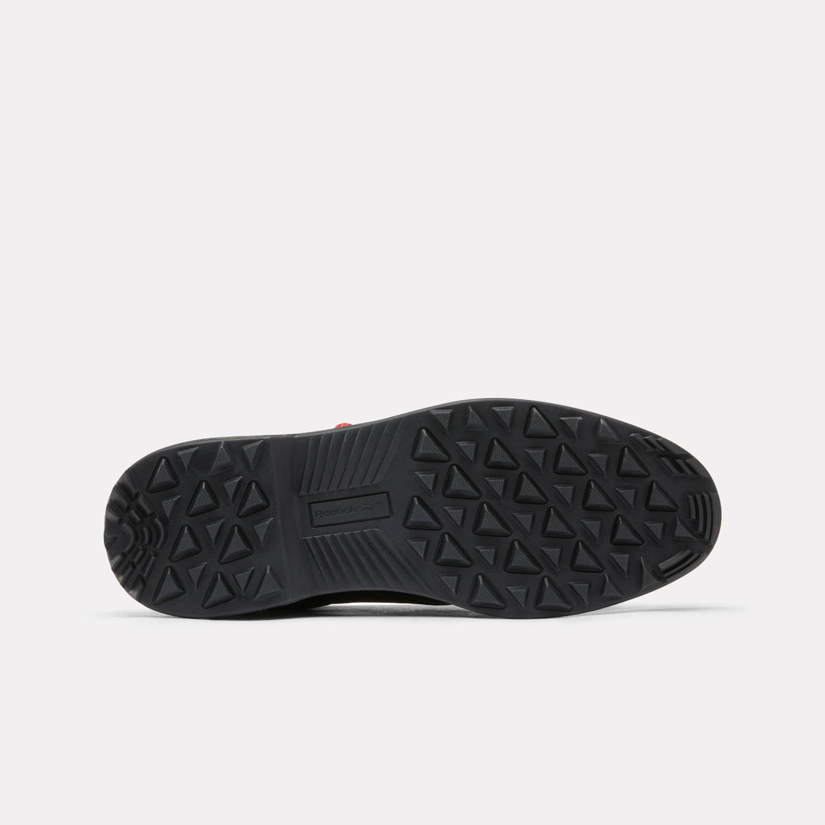 Reebok OG Pump Golf Shoes product view 5 — BLACK/VECTOR RED/BLACK