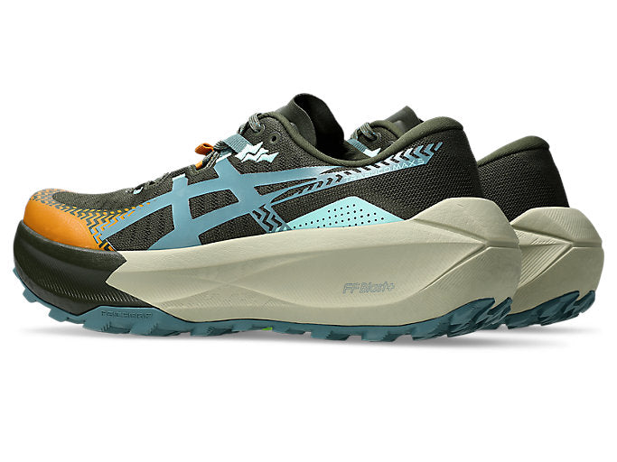 ASICS TRABUCO MAX 5 Men's product view 3 — Vintage Khaki/Foggy Teal