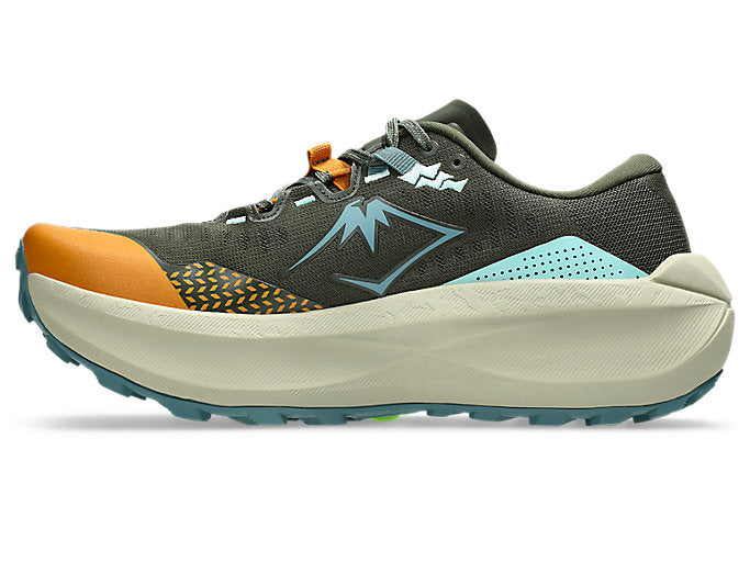 ASICS TRABUCO MAX 5 Men's product view 4 — Vintage Khaki/Foggy Teal