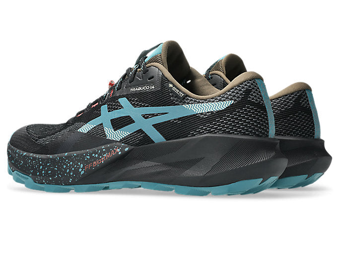 ASICS TRABUCO 14 GTX Men's product view 3 — Black/Misty Pine