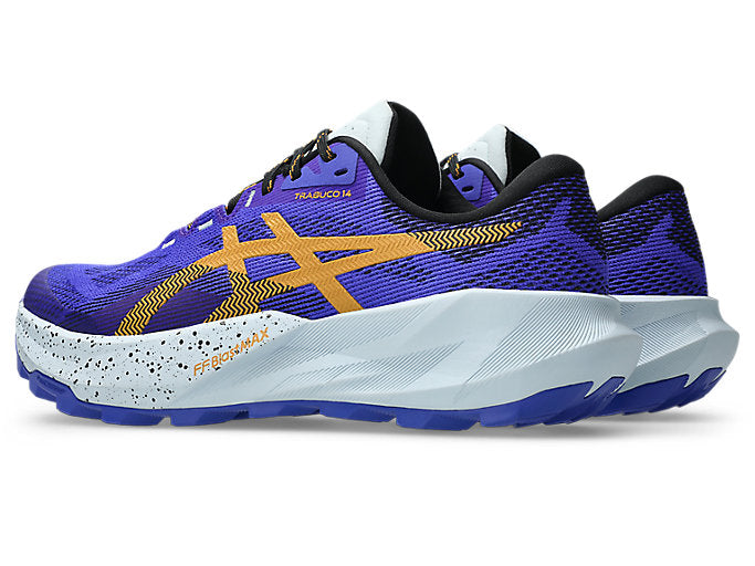 ASICS TRABUCO 14 Men's product view 3 — Cobalt Burst/Sandstorm