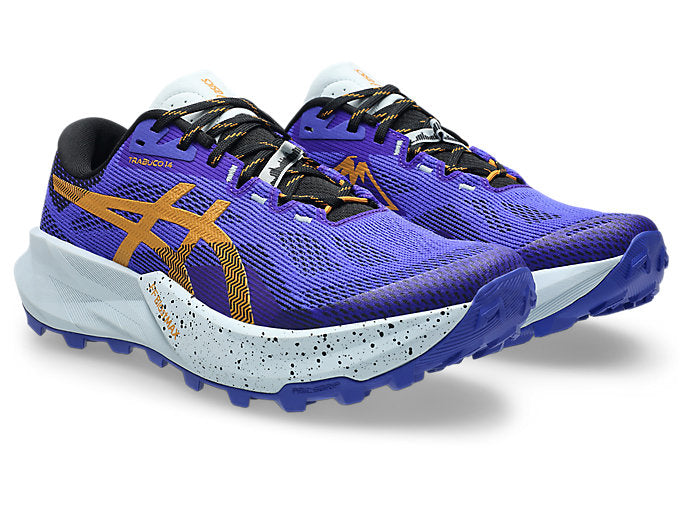 ASICS TRABUCO 14 Men's product view 2 — Cobalt Burst/Sandstorm