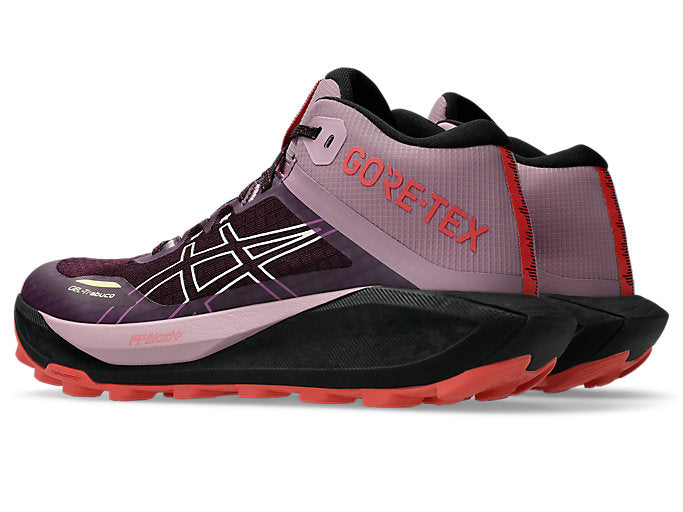 ASICS GEL-TRABUCO MT GTX Women's product view 3 — Dark Aubergine/Taro Purple
