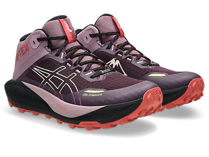 ASICS GEL-TRABUCO MT GTX Women's product view 2 — Dark Aubergine/Taro Purple