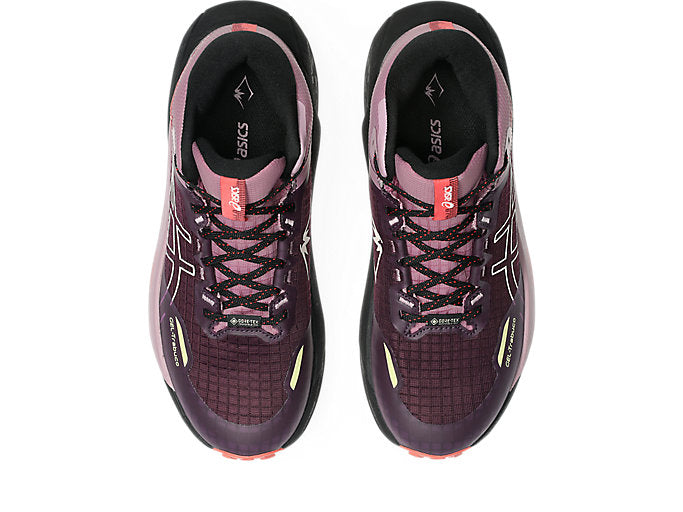 ASICS GEL-TRABUCO MT GTX Women's product view 6 — Dark Aubergine/Taro Purple