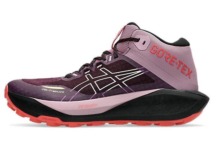 ASICS GEL-TRABUCO MT GTX Women's product view 1 — Dark Aubergine/Taro Purple