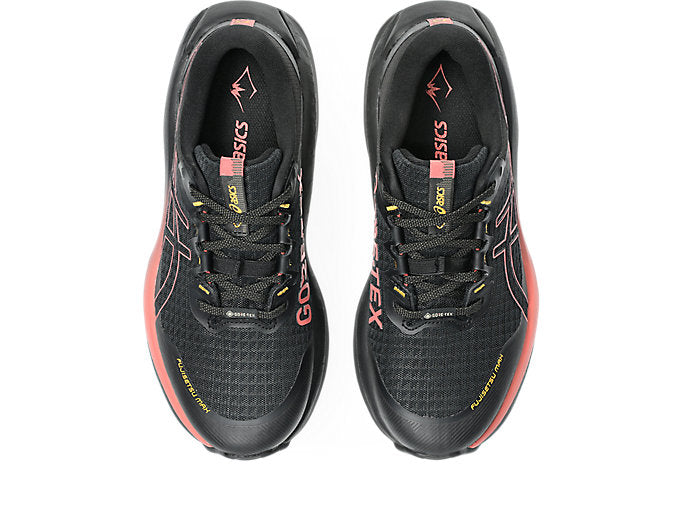 ASICS FUJISETSU MAX GTX Women's product view 6 — Black/Dark Pink Clay