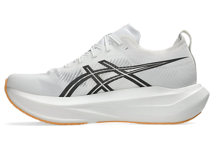 ASICS MEGABLAST Unisex product view 4 — White/Orange Glow