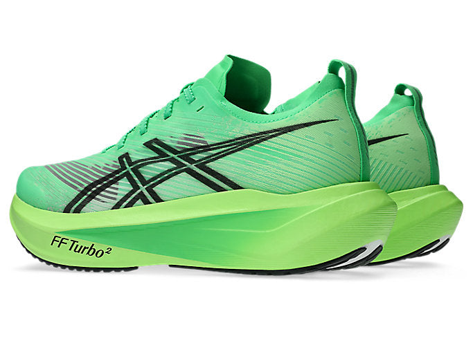 ASICS MEGABLAST Unisex product view 3 — Vital Green/Black