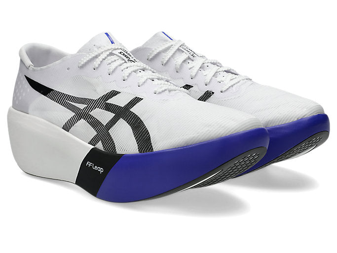 ASICS METASPEED RAY Unisex product view 2 — White/Cobalt Burst