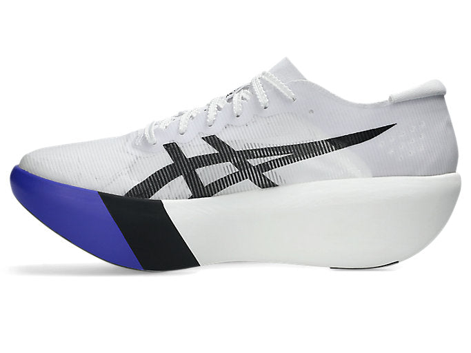 ASICS METASPEED RAY Unisex product view 4 — White/Cobalt Burst