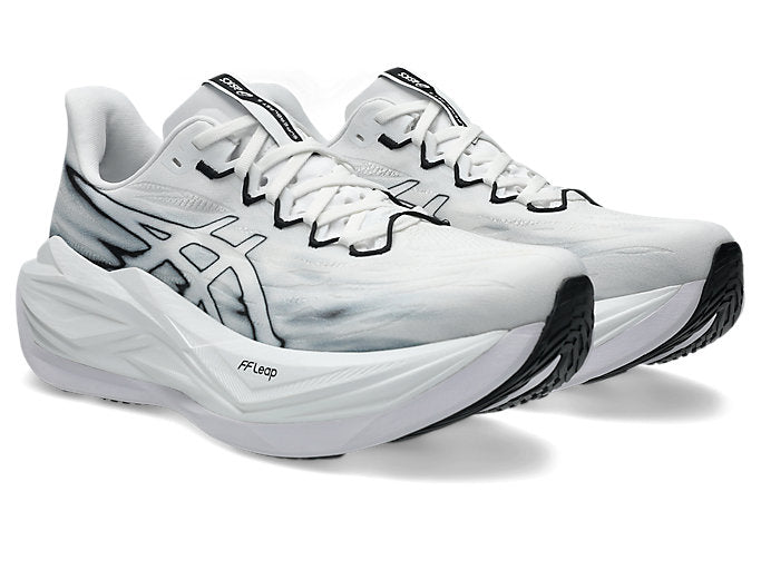 ASICS SUPERBLAST 3 Unisex product view 2 — White/Black