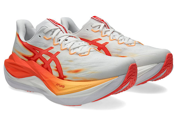 ASICS SUPERBLAST 3 Unisex product view 2 — White/Orange Glow