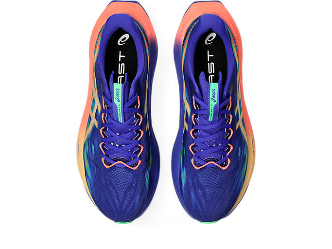ASICS SUPERBLAST 3 Unisex product view 6 — Cobalt Burst/Light Orange