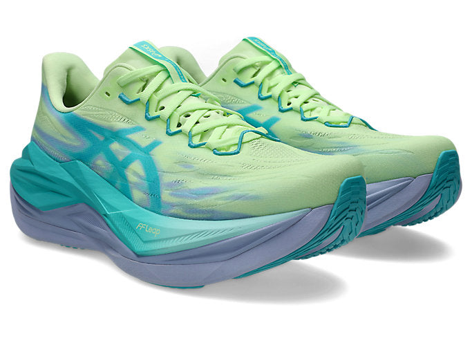 ASICS SUPERBLAST 3 Unisex product view 2 — Illuminate Yellow/Energy Aqua