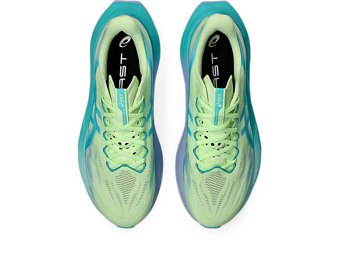 ASICS SUPERBLAST 3 Unisex product view 6 — Illuminate Yellow/Energy Aqua