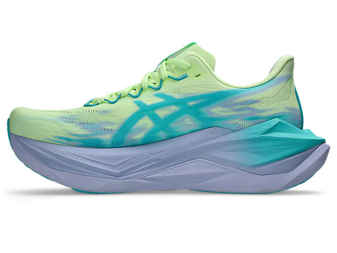 ASICS SUPERBLAST 3 Unisex product view 4 — Illuminate Yellow/Energy Aqua